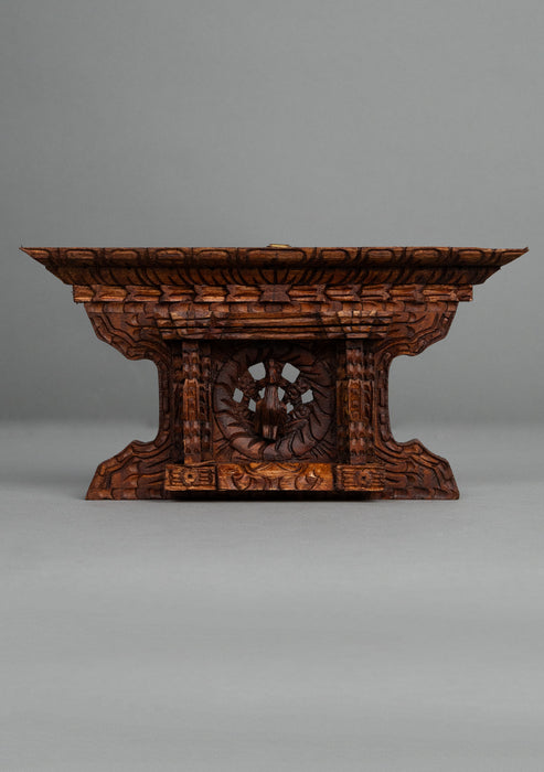 Exquiste Peacock Wooden  Window Handcrafted Heritage of Bhaktapur
