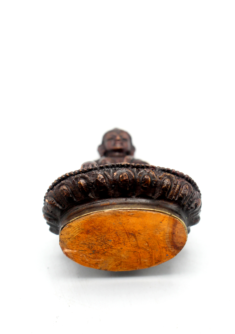 Copper Mini Shakyamuni Statue 2"