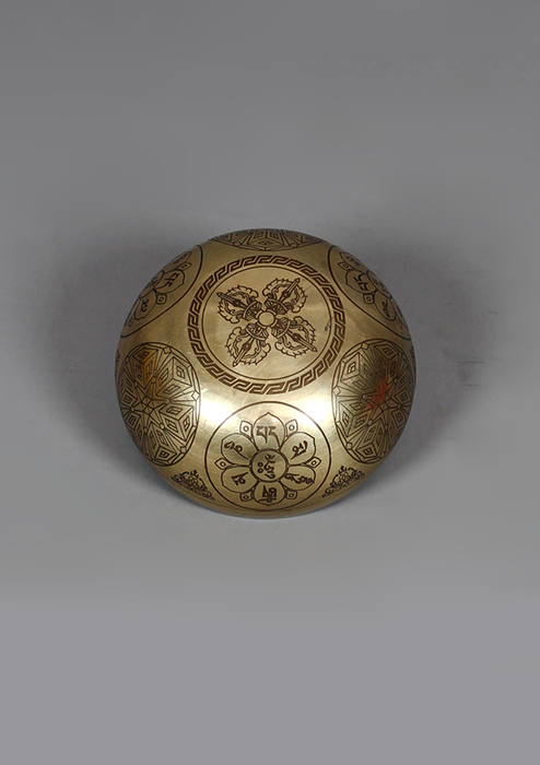 Amitabha Buddha Singing Bowl 4" D