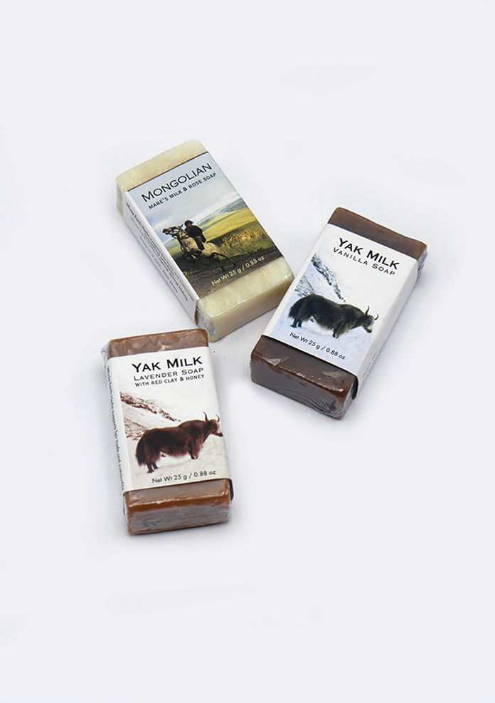 Wild Ware Yak Milk  Mini  Soap Set Of 3