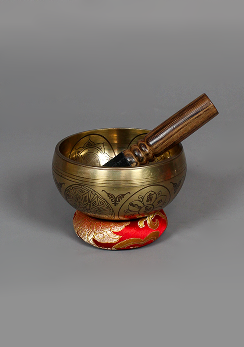 Shakyamuni Buddha Singing Bowl 4" D