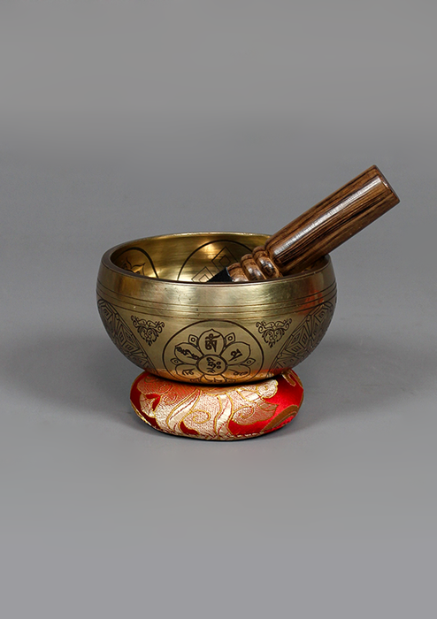 Amitabha Buddha Singing Bowl 4" D