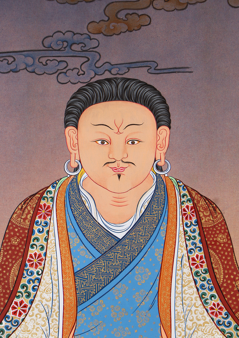 Guru Marpa Lotsawa Thangka Painting