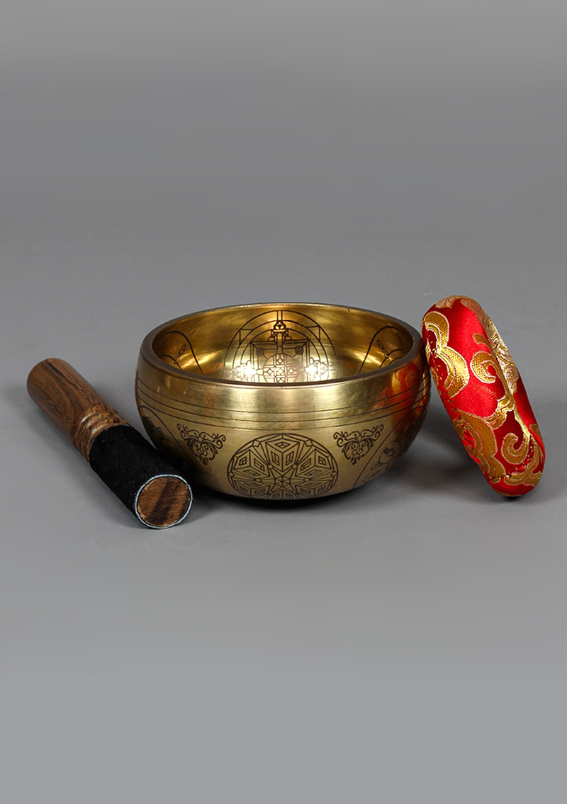 Medicine Buddha Singing Bowl 4" D