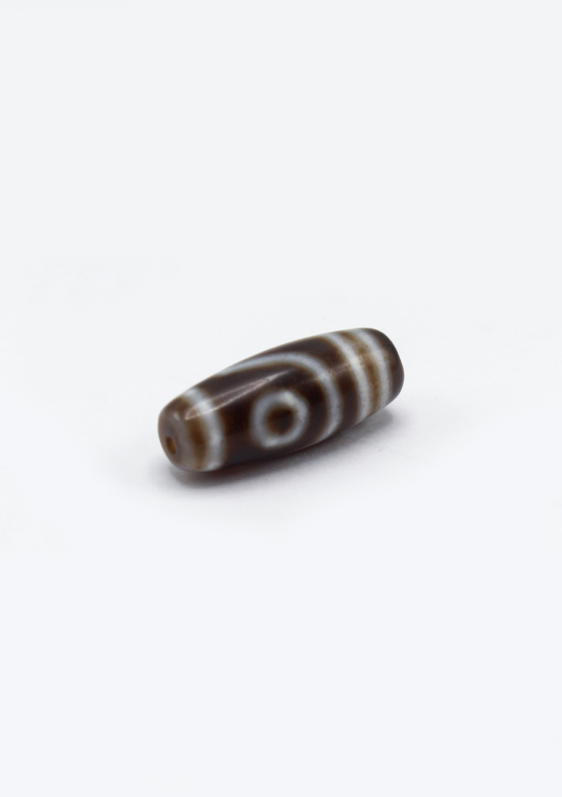 Tibetan Two-Eyed Dzi Bead