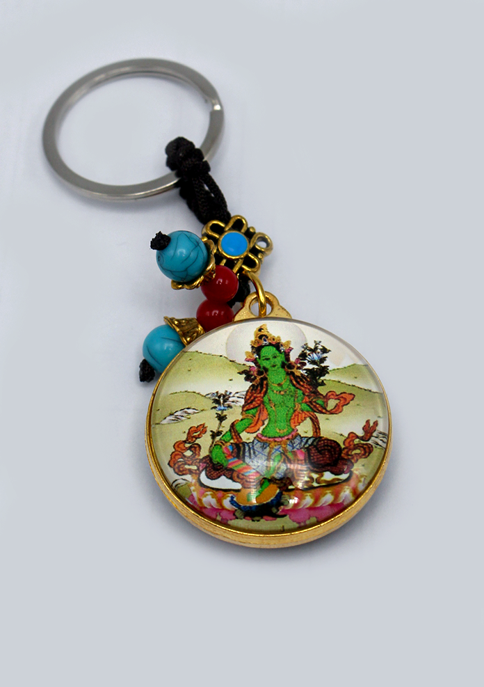 Tara Chenrezig   Kalachakra   Buddhist Key Chain