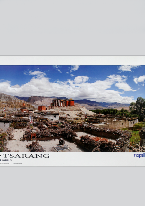 Mustang Tsarang Panaromic Poster