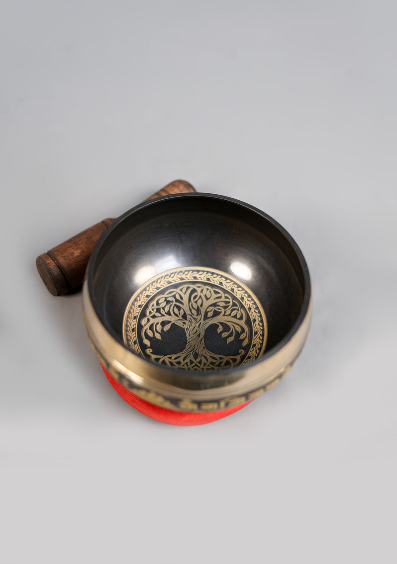 Tibetan Tree of Life Singing Bowl