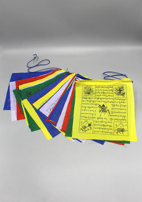 Outdoor  Tibetan Windhorse Prayer Flags
