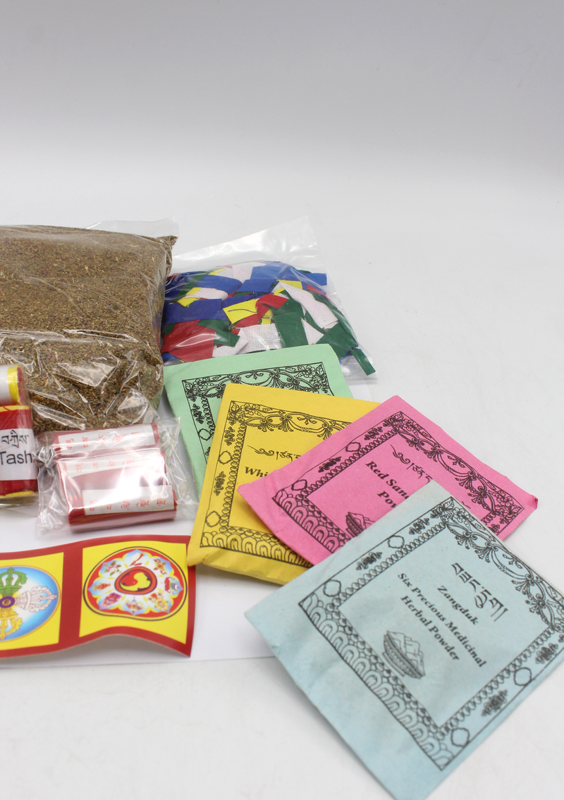Mantra and religious holy substances for filling of Buddhist statues - Guru 8" H