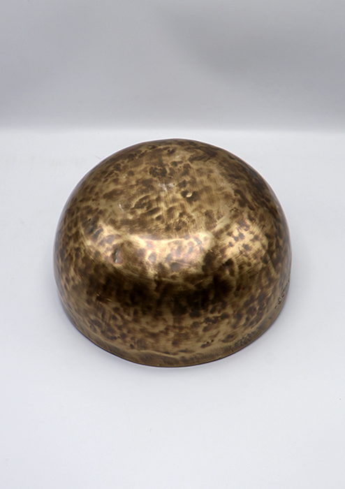 Hand Hammered Tibetan Full Moon Singing Bowl 9.5" - 10"