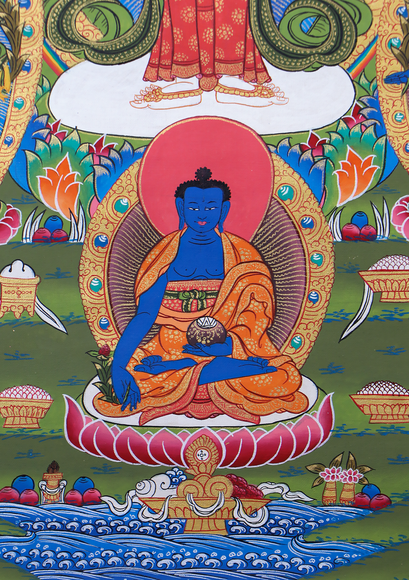 Thousand Arms Avalokiteshvara Thangka Painting