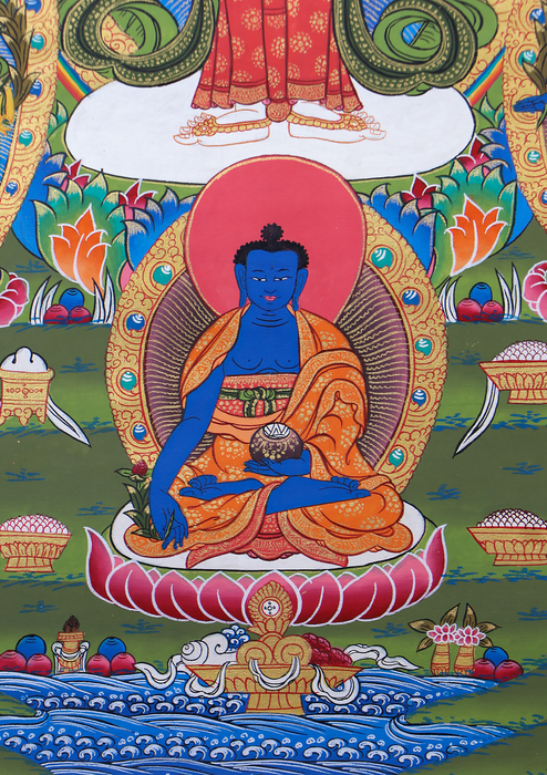 Thousand Arms Avalokiteshvara Thangka Painting