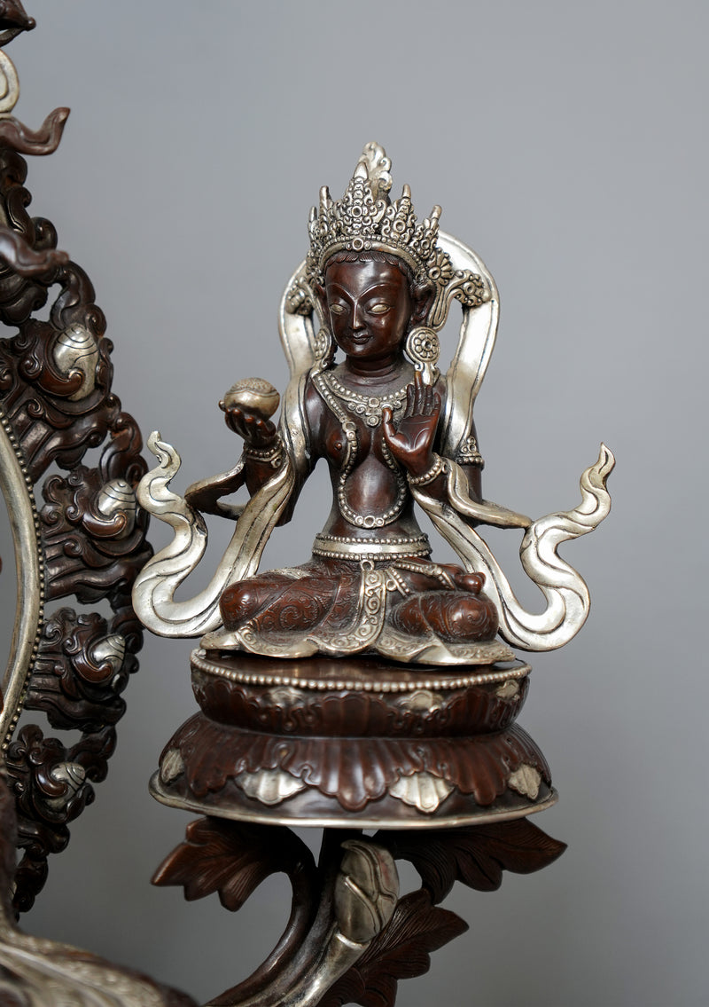 Masterpiece Zhange Dorjee Statue 1.8 feet high