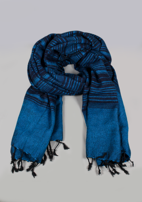 Handloomed Stripes Yak Wool Blanket