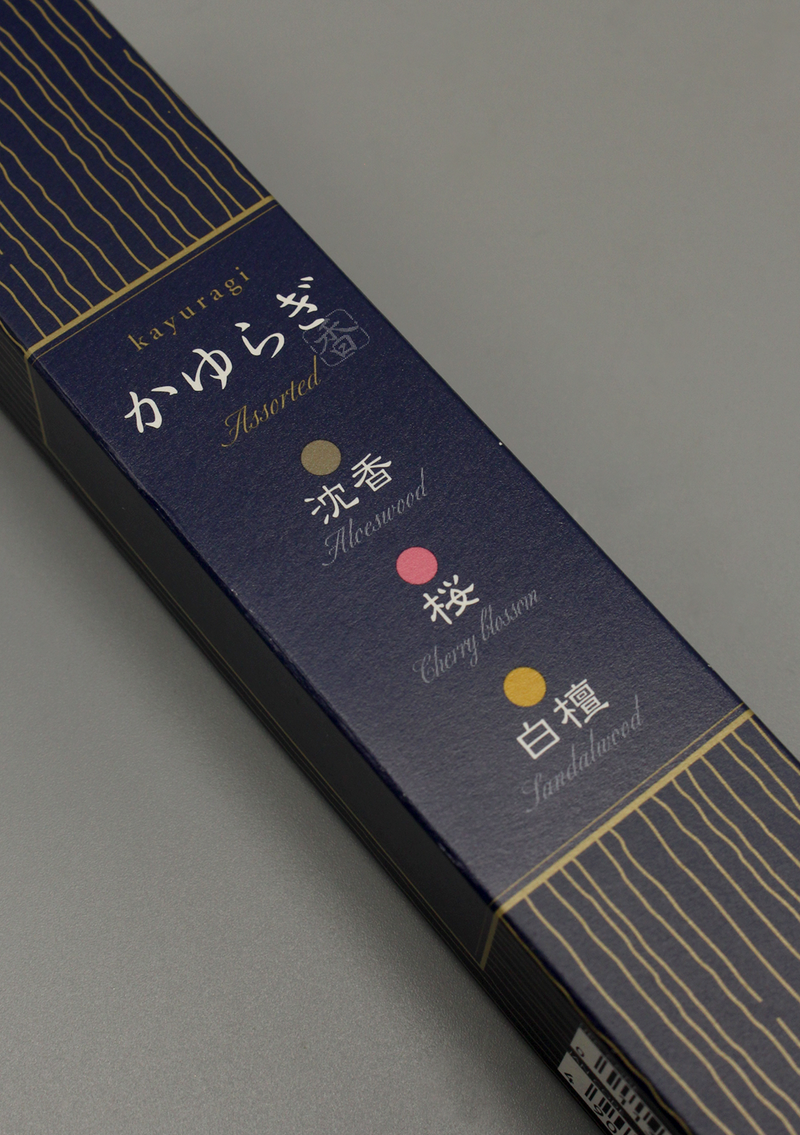 Kayuragi Sandalwood Agarwood and Cherry Blossom Japanese Incense