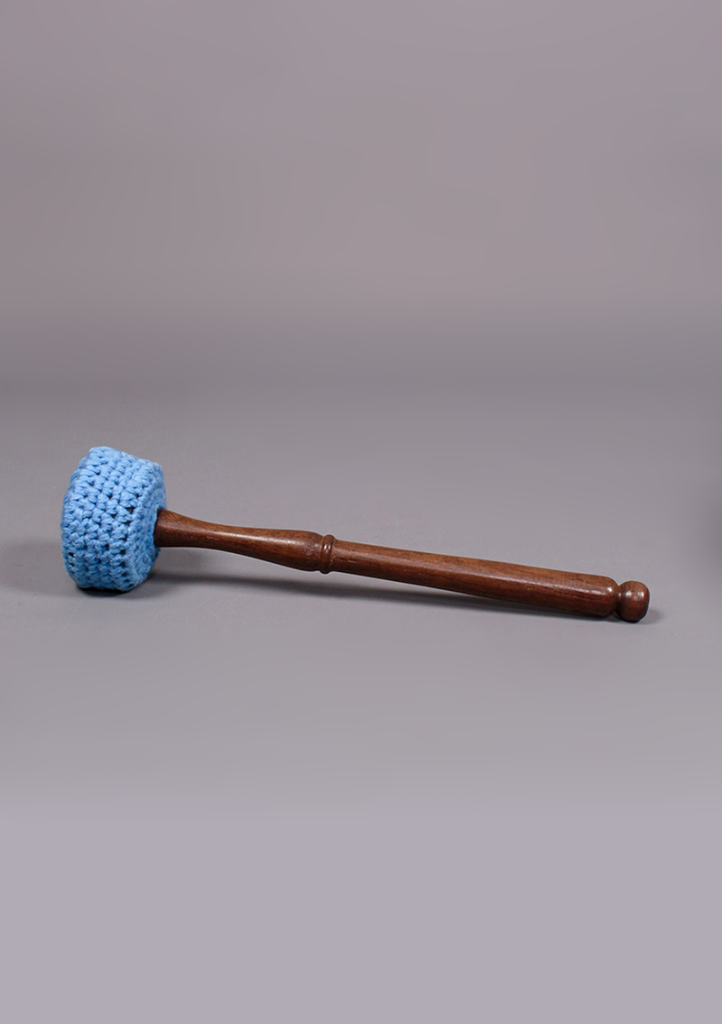Crochet Drum Stick for Singing Bowl and Gong - Large