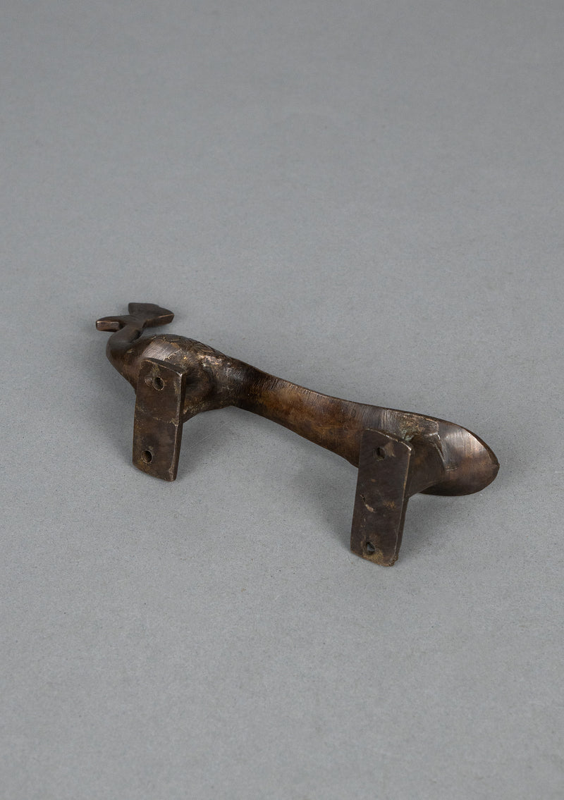 Brass Peacock Design Door Handle