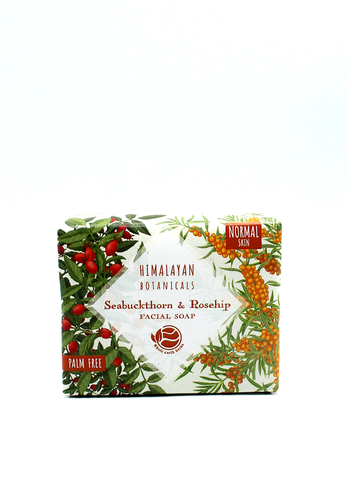 Himalayan Botanicals Seabuckthorn and Rosehip Facial Herbal Soap