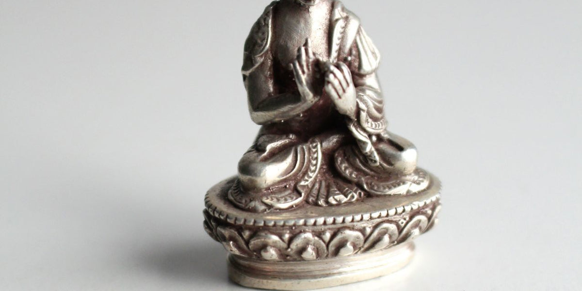 Épingle (broche) En Argent Avec Bouddha De Jade - Fait Main, Neuf Sans Emballage