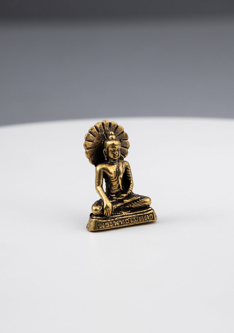 Brass Mini Buddhist Deities Statue 1"