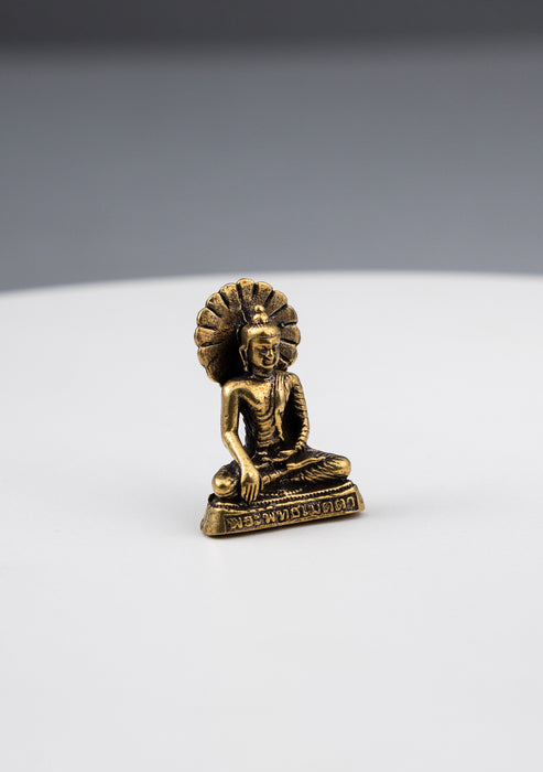 Brass Mini Buddhist Deities Statue 1"