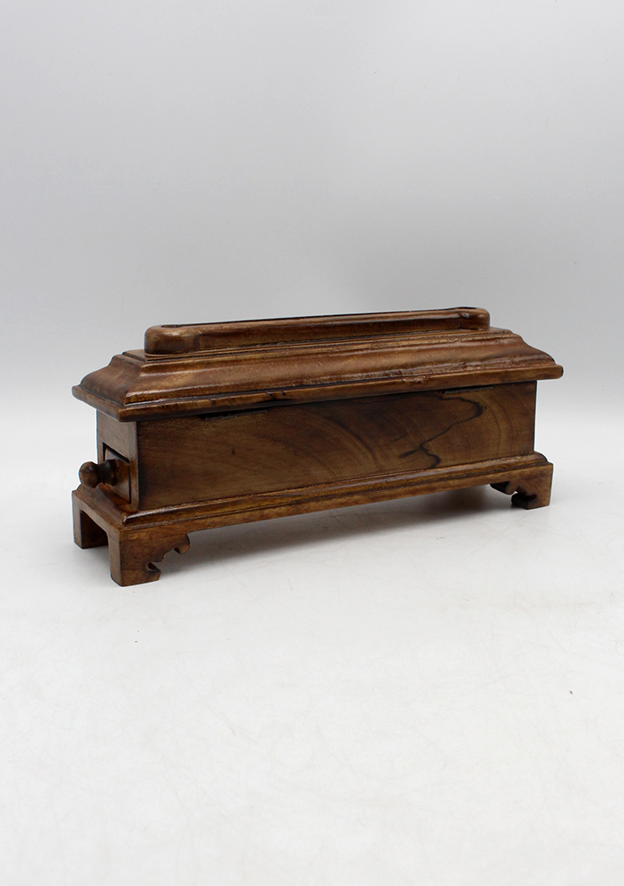 Om Mani Crafted Wooden Incense Burner