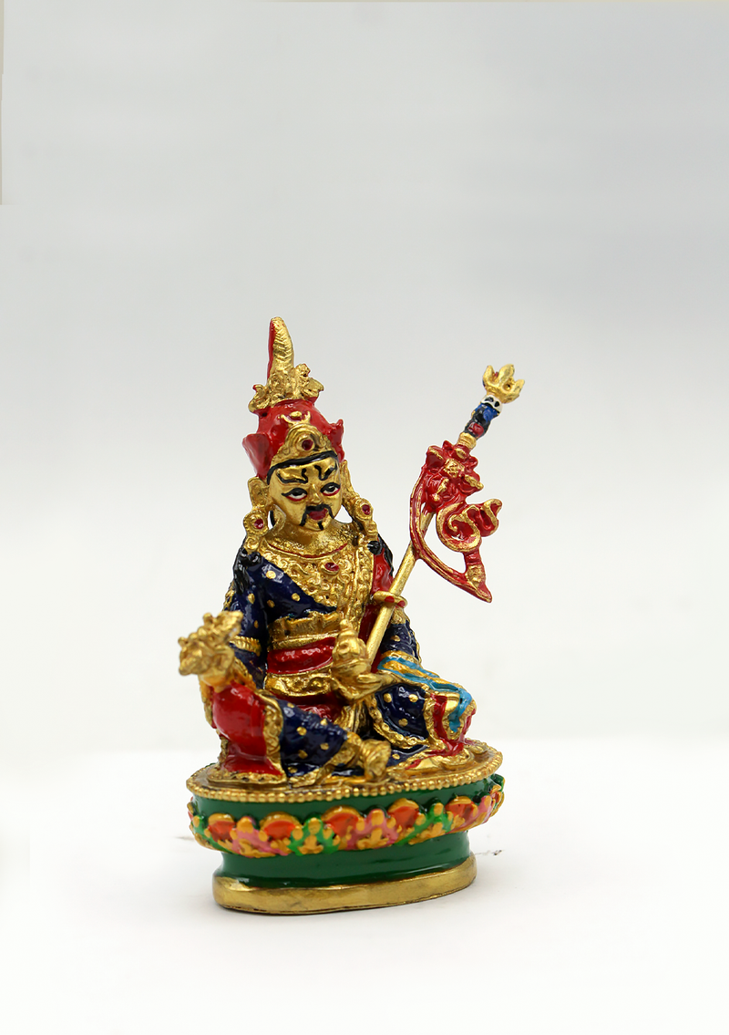 Guru  Padmasambhava  Mini  Statue 2.8" H