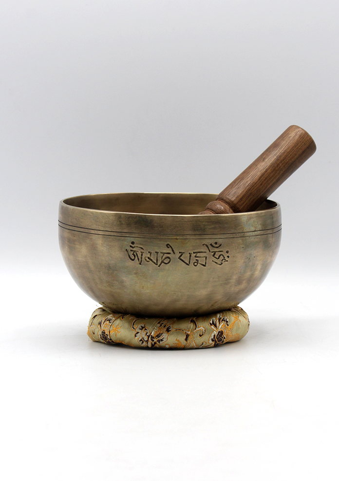 Himalayan Full Moon Healing Singing Bowl SANTA RANTA SAKYA