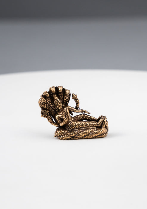 Brass Mini Hindu God Statues 1"