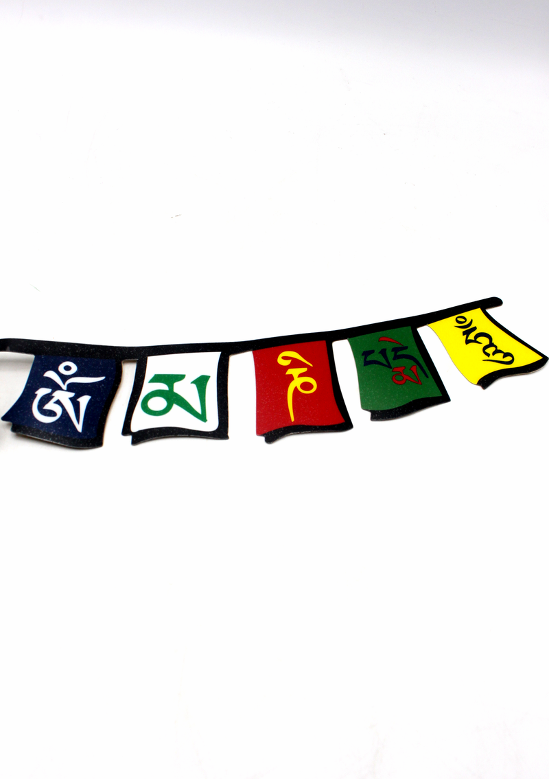 Compassion OM Mani Padme Hum Tibetan  Mantra Car Sticker