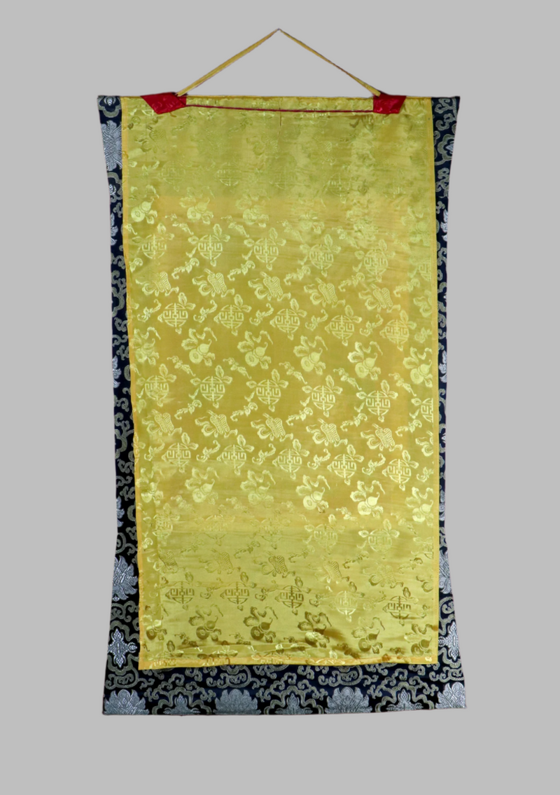 Refuge Tree Brocade Thangka Painting