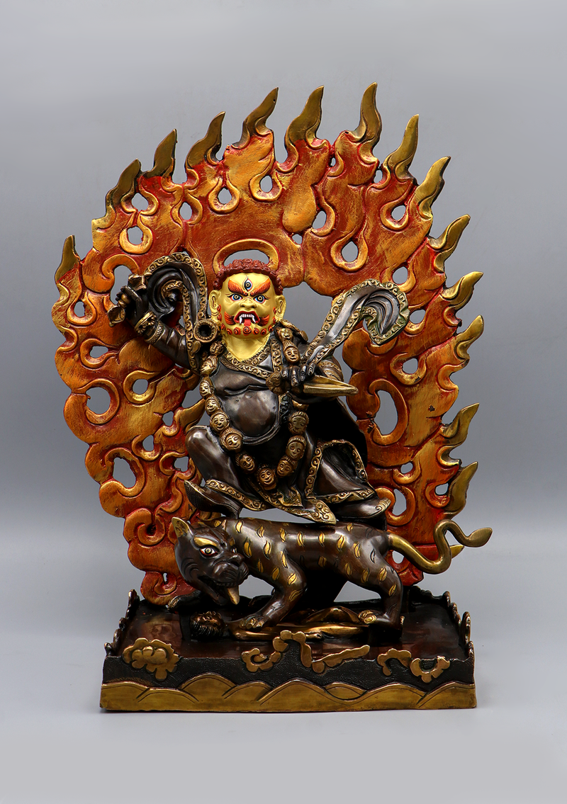 Gold Plated Eight Manifestations of Guru Padmasambhava (Set of 10)