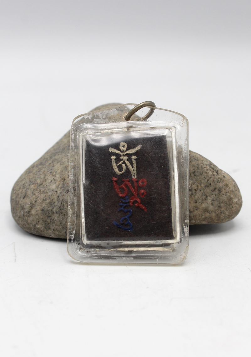White Umbrella Tara Mendrup Consecrated Protection Amulet
