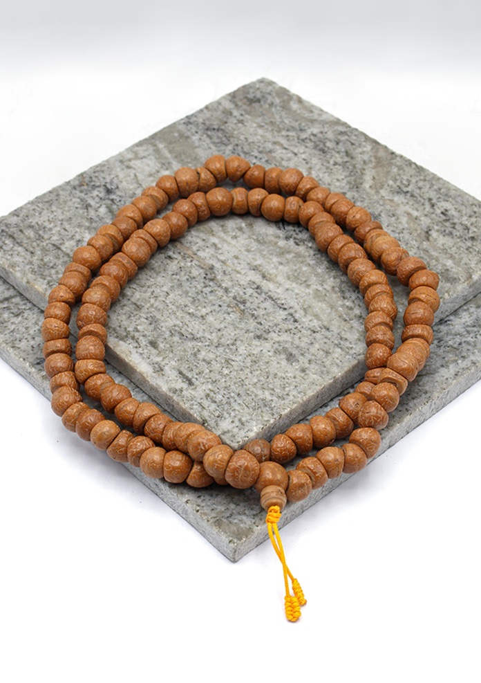 Bodhi Seed  Cut  Natural Tibetan Prayer Mala