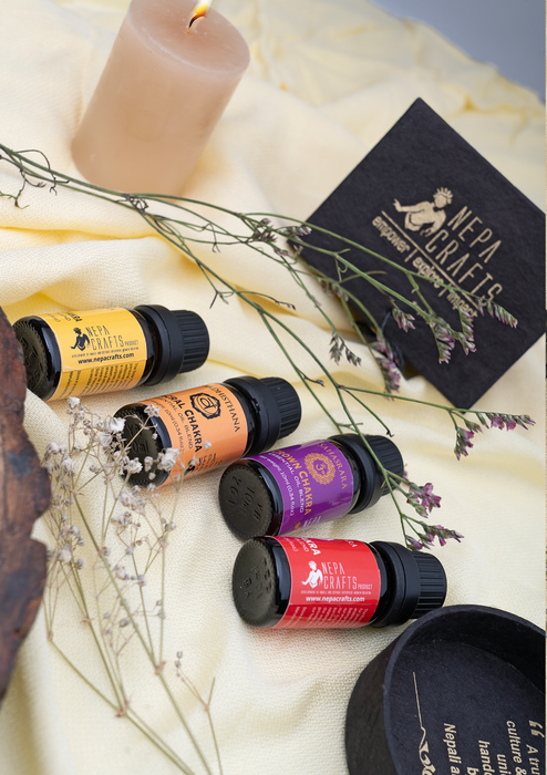 Seven Chakra Essential Oil Set 10 ML