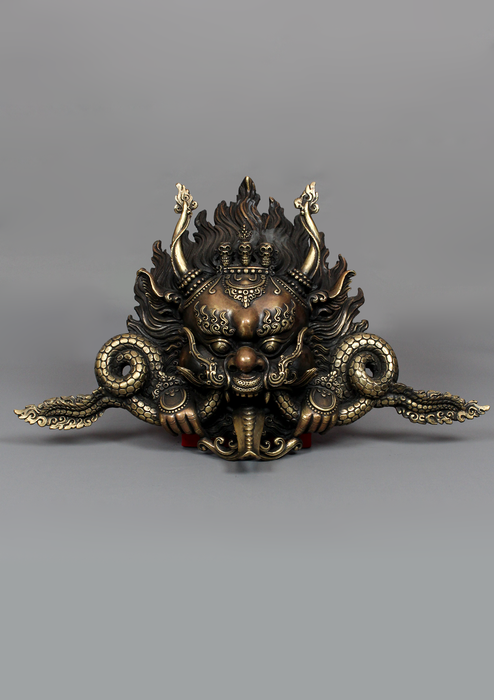 Brass Chhepu Wall Hanging Mask