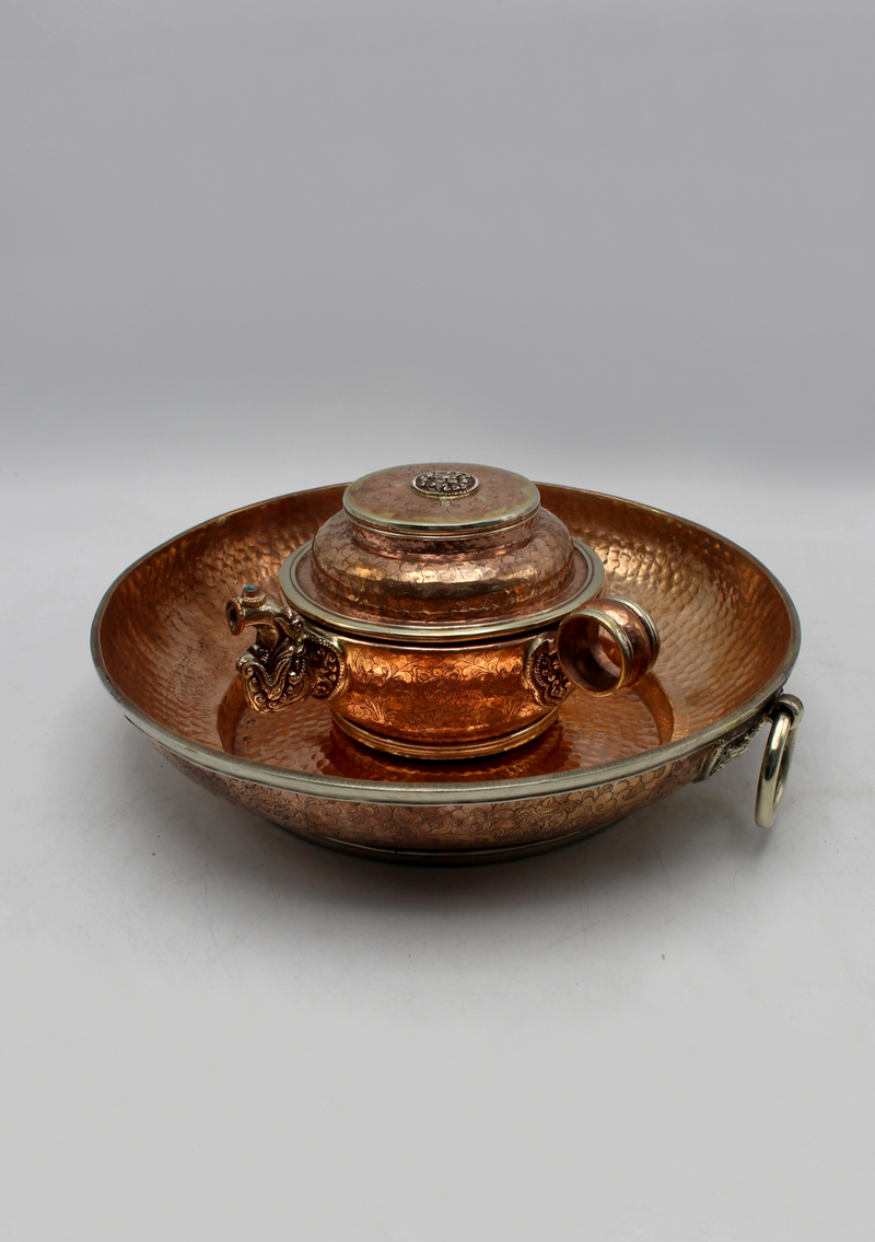 High Quality Jambala Water Offering Copper Set (Chutor)