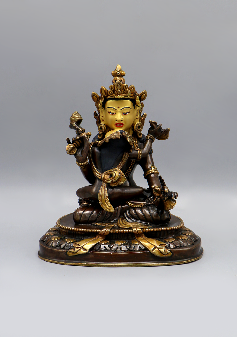 Gold Plated Eight Manifestations of Guru Padmasambhava (Set of 10)