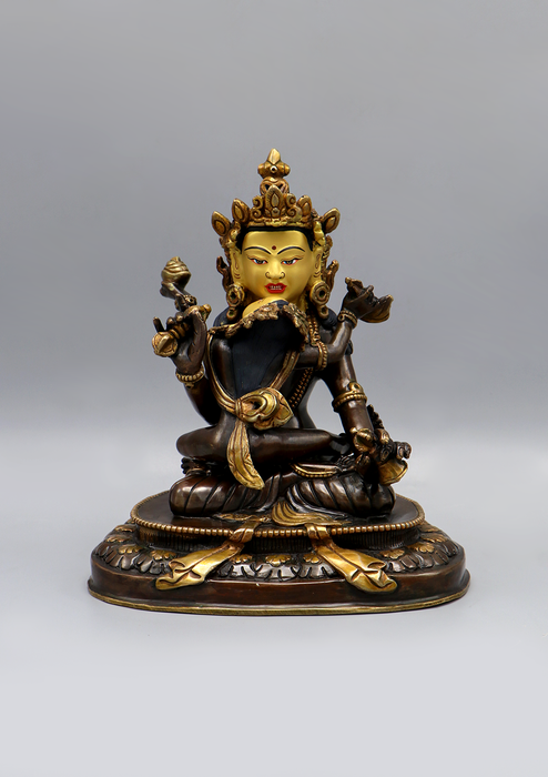 Gold Plated Eight Manifestations of Guru Padmasambhava (Set of 10)