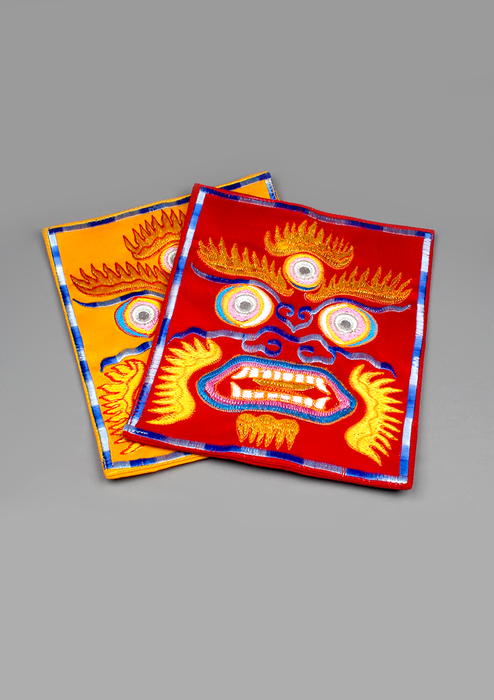Mahakala Embroidery Altar Cloth Small