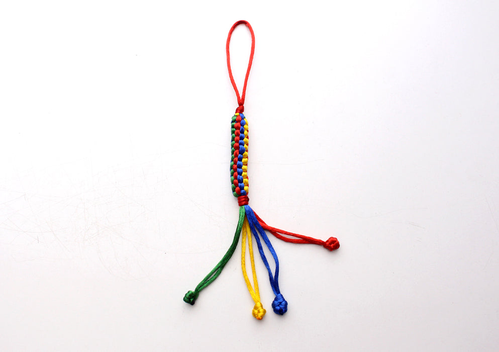 Hand Knotted Colorful Hanging Decor, Car Hanging Amulet
