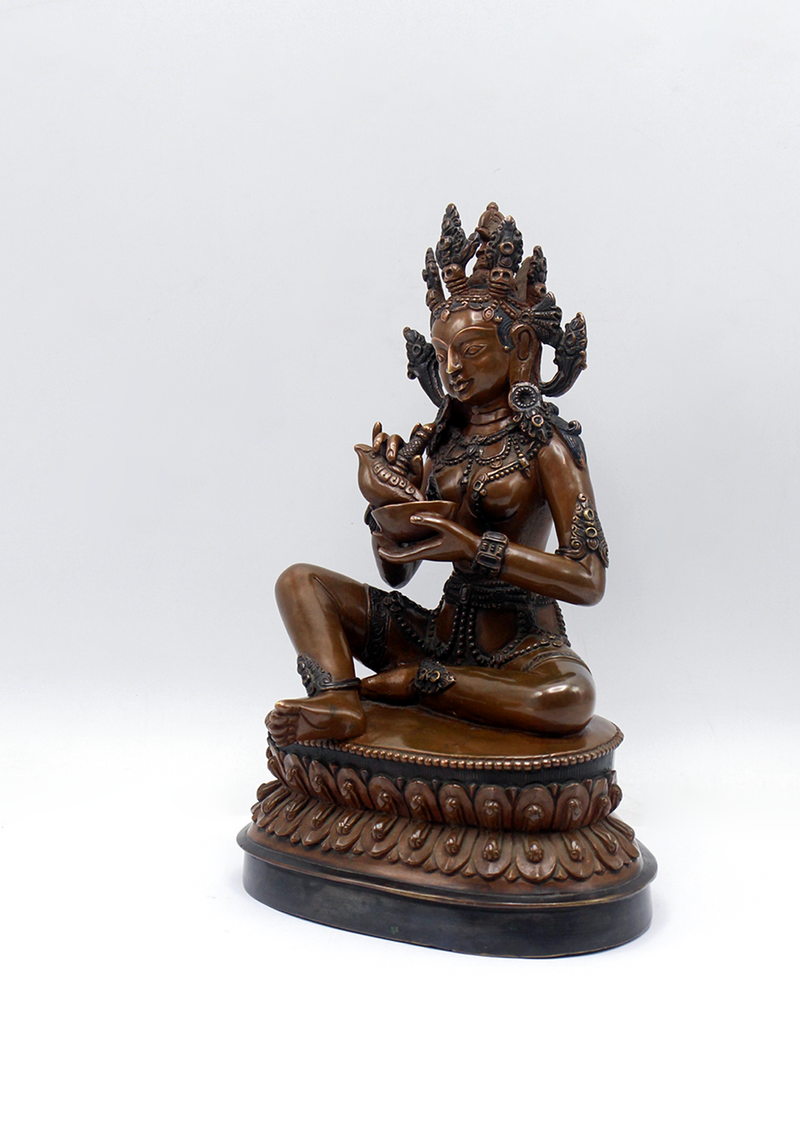 Masterpiece Copper Vajrayogini Statue – 8” | Handcrafted in Nepal