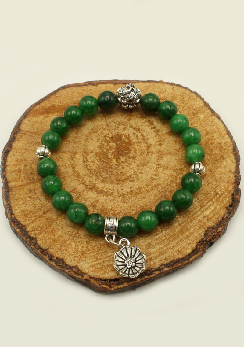 Green Malachite Wrist  Bracelet