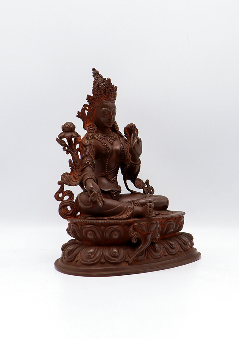 Masterpiece Green Tara Newar Art Statue