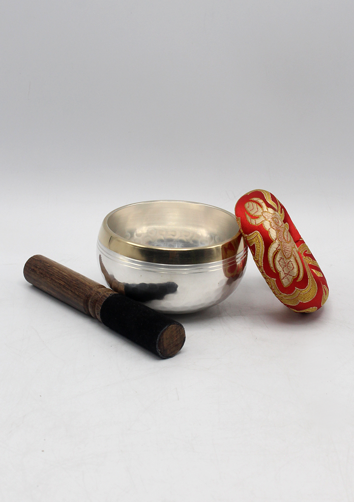 Silverplated  Singing Bowl 3"