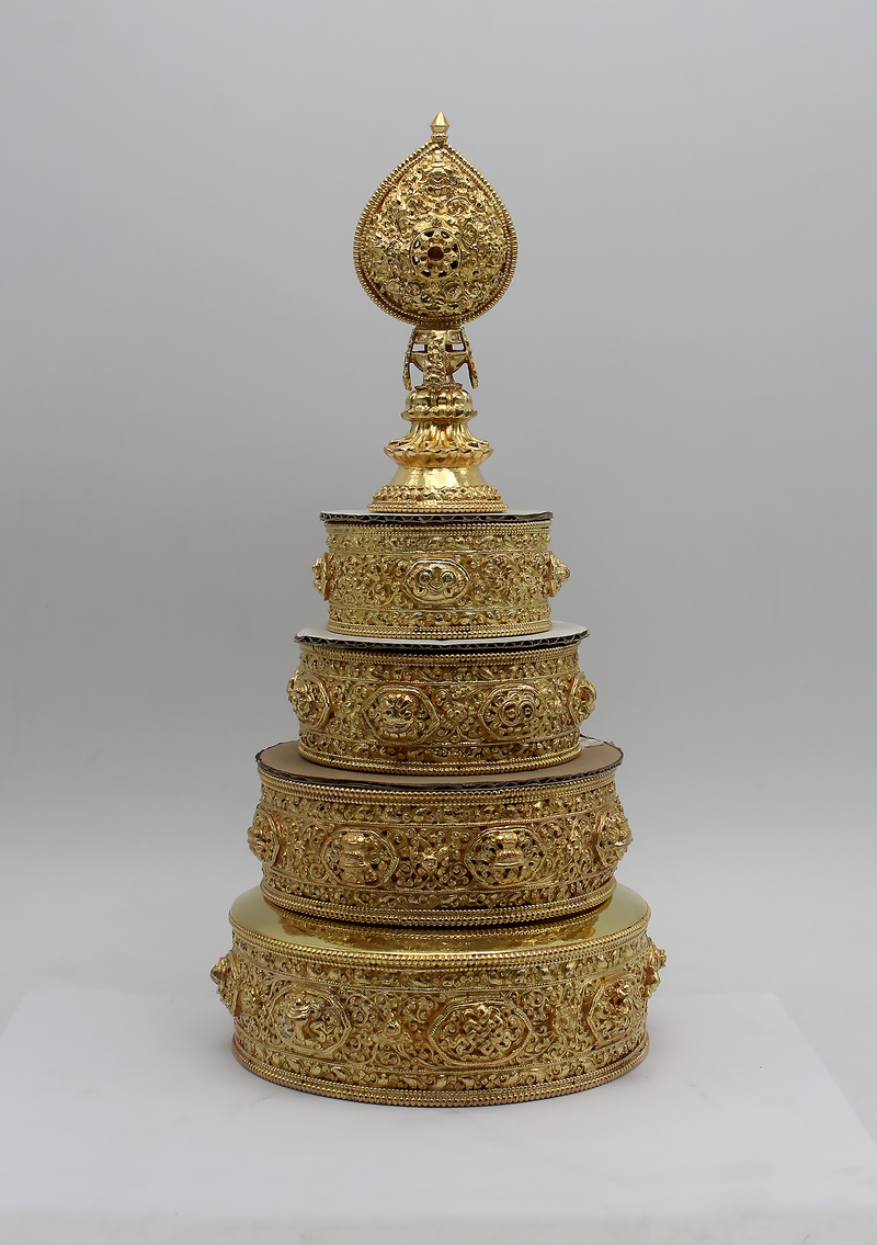 Fine Quality 24 K Gold Mandala Set