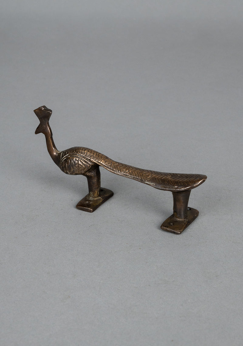 Brass Peacock Design Door Handle