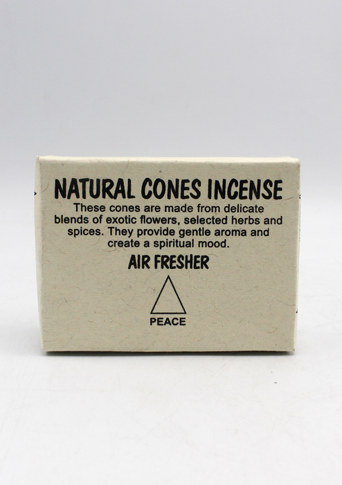 Peace Tibetan Natural Cone Incense