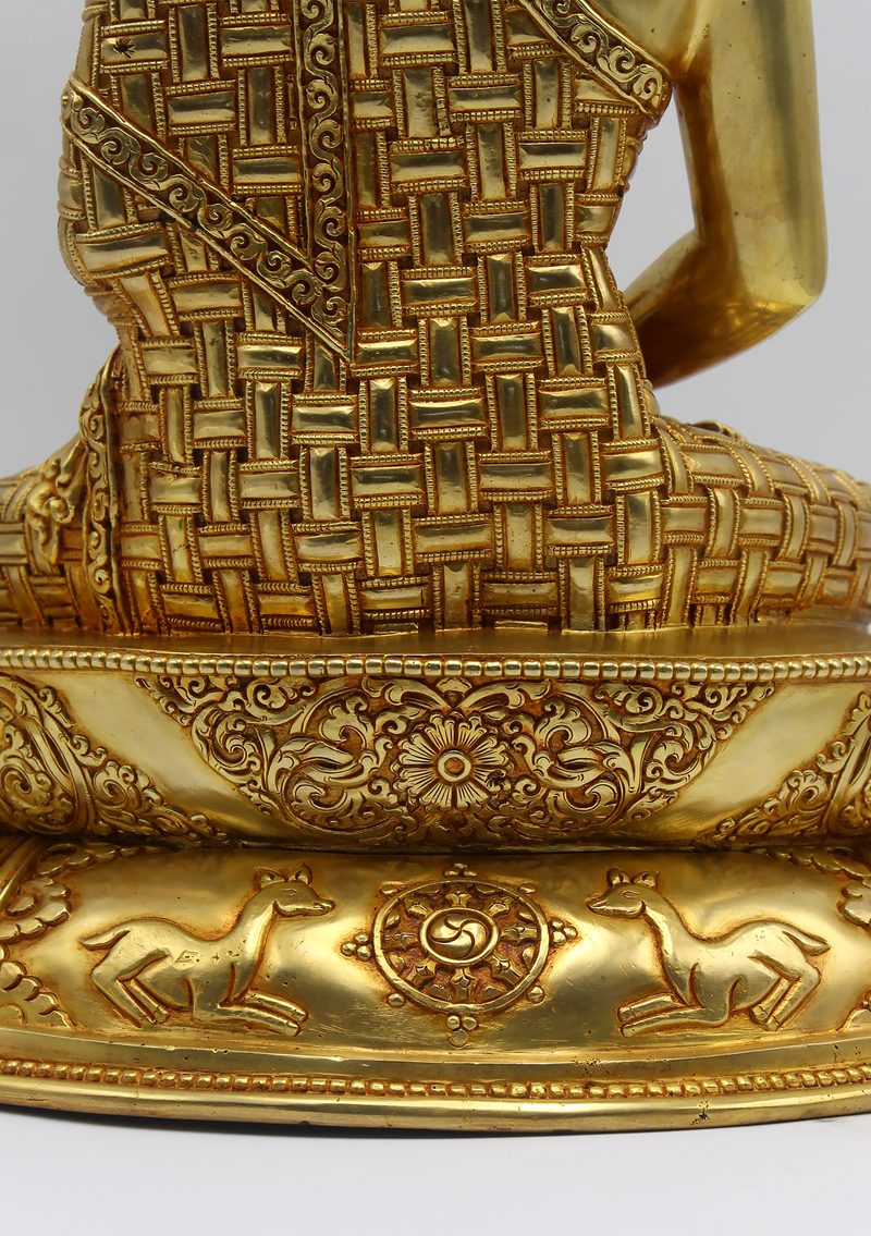 Masterpiece 24 K Gold Amitabha Buddha Statue